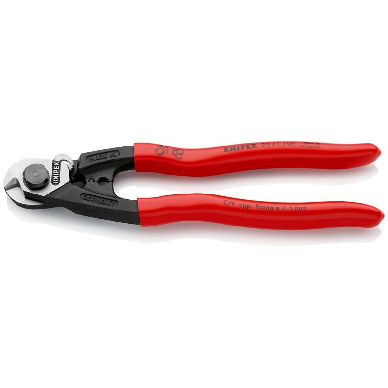 Pince coupe cable forgé KNIPEX 190mm