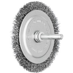 Brosse sur tige acier...