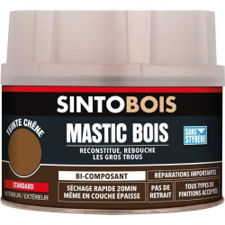 Mastic bois chêne 170ml SINTO