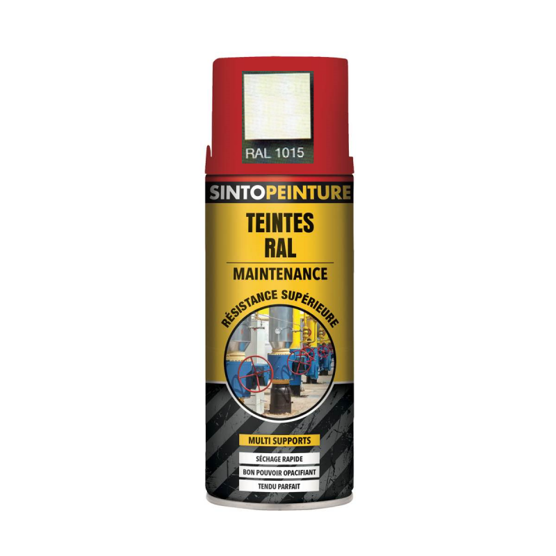 Peinture beige RAL1015 400ml SINTO